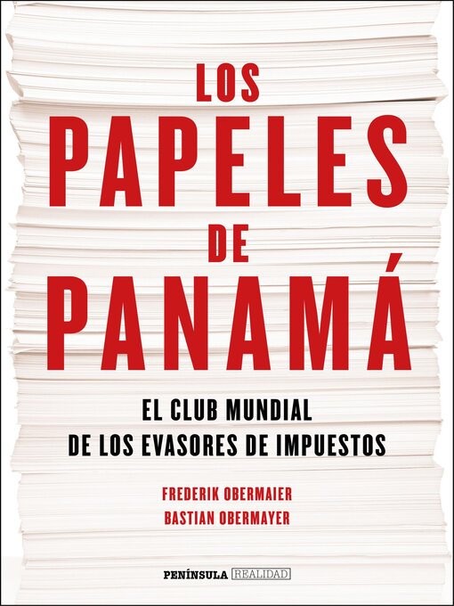 Title details for Los papeles de Panamá by Frederik Obermaier - Available